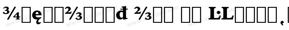 IowanOldSt OSF BT Roman字体转换
